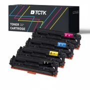 Kompatibilní náhrada za Multipack (4) Tonery CMYK (Azurová/Purpurová/Žlutá/Černá) Kompatibilní s HP Color laserJet, LaserJet Pro, Laserjet Pro Canon LBP - Nahrazuje 125A (CB541A) / 128A (CE321A) / CRG-716 (1979B002)